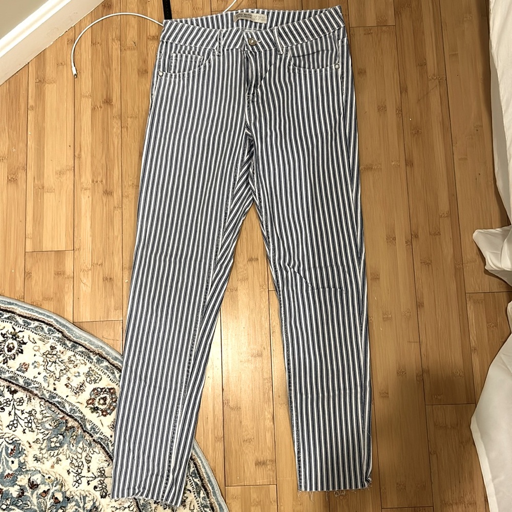 Zara Striped Jeans
